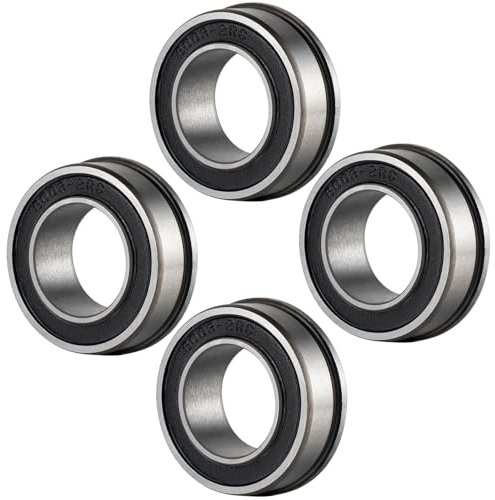Raheem 4 Stück F6003 Schubkarre Lager 20x35x11mm Doppelt Geschützte Rillenkugellager F6003-20-2RS Kugellager für DIY, Drehbänke, Motoren, 3D-Drucker, Fräsmaschinen, Verschiedene Mechanische Geräte