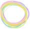 ifundom 10 Farben Nachtlicht Jelly Armbänder 50 Stück Silikon Jelly Armband Party Favors