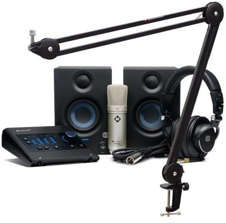 Presonus Quantum ES Ultimate Bundle Recording-Set mit keepdrum Gelenkarm-Stativ