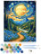 CEOVR Peinture Numero Adulte Kits,Paysage DIY Painting by Numbers,Numero D'art Adulte,Sans Cadre,40x50 cm,Route de Campagne
