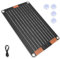 Banque d'énergie solaire, panneaux - Chargeur solaire extérieur - Alimentation de charge multi-dispositifs, énergie électrique extérieure pour les voyages de camping de randonnée