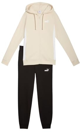 PUMA Tuta da Donna con Cappuccio e Zip Beige Codice 690738-87