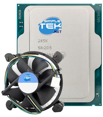 SIMPLETEK - Processore Ultra 9 285K per Desktop - 24c/24t CPU LGA 1851-3.2GHz Base/5.7GHz - GPU Integrata - Dissipatore Incluso