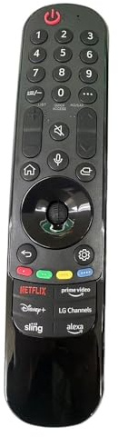 Telecomando sostituito a infrarossi MR23GA da 1 pz - Nessun pulsante vocale for i modelli OLED 4K Smart TV serie G3 2023