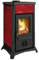 LA NORDICA Holzofen Gemma Elegance Wärme Nennleistung 6 KW Farbe Bordeaux