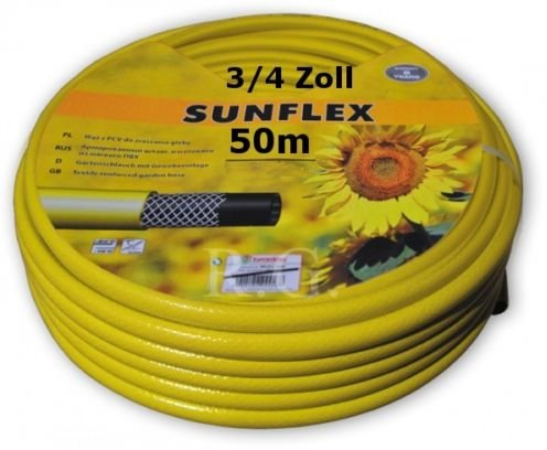 Gartenschlauch 3/4 Zoll Schlauch Wasserschlauch 3-lagig TOP 20M 25M 30M 50M von rg-vertrieb (50 Meter)