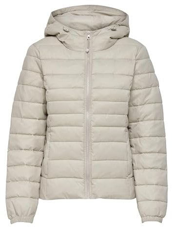 Only Onltahoe Hood Jacket Otw Noos Giacca, Pumice Stone, XL Donna