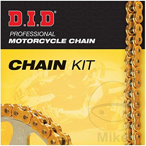 DID VX3 X-Ring Kettensatz verstärkt Gold/Stahlfarben 530 Teilung für Yamaha FZS 600 Fazer 1998-03, 15-48-110