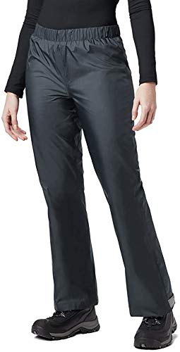 BenBoy Damen Regenhose wasserdichte Atmungsaktive Leichte Fahrrad Überziehhose Winddicht Wanderhose Trekkinghose YK5511W-Grey-S