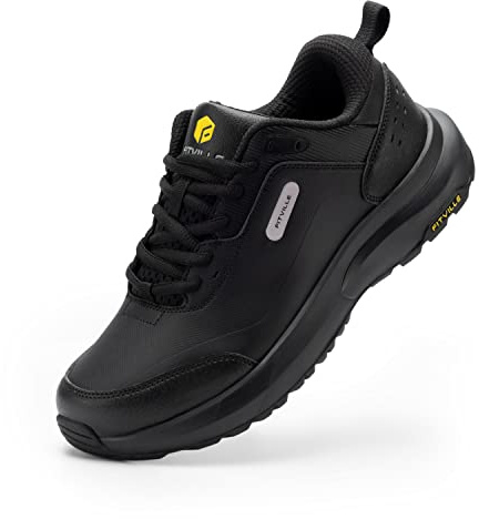 FitVille Scarpe Uomo Sneakers Extra Larghe Scarpe da Running Corsa Impermeabile Leggere Traspiranti Scarpe da Ginnastica Supporto per Arco Plantare per Alleviare Dolore al Tallone