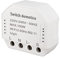 PROXE Elektronischer Dimmer mit Fernbedienung, Automatisch, Lichtsteuerung, Wandmontage, Arbeitskontakt, 24V DC, 230V AC, 2 Kanäle