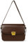 Damen Schultertasche Messenger Handtasche Preppy Style Female Crossbody Bag Retro Umschlag Geldbörse Designer Aktentasche, Weinrot