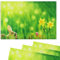 matches21 - Tovagliette Sottopiatti Tovaglietta Americana in tessuto lavabile, motivo: coniglietto pasquale, 4 pezzi, 45 x 30 cm