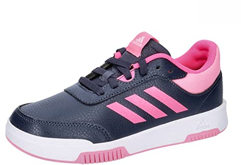 adidas Tensaur Sport Training Lace Shoes, Sneakers Unisex - Bambini e ragazzi, Shadow Navy Lucid Pink Bliss Pink, 40 EU