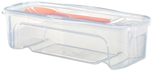Eyccier Cuiseur Pates Micro Ondes Cuiseur à PâTes Micro-Ondes avec Passoire Cuiseur à PâTes 1,3 L avec Couvercle Et Fourchette RéSistant à La Chaleur Nouilles Spaghetti Transparentes Ustensiles De