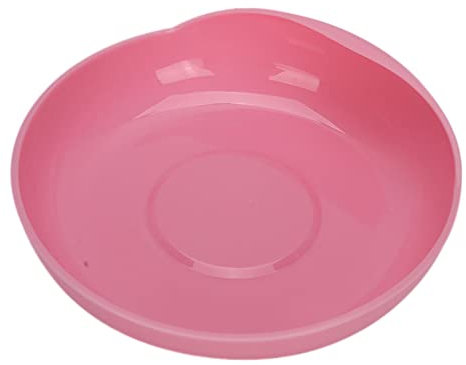 Plato para discapacitados con base de ventosa, cuidado de personas mayores Plato de pala a prueba de derrames Vajilla antideslizante para discapacitados Rojo para uso diario en el hogar Cuidado