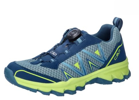 CMP Kinder Wanderschuhe AKSA FITGO Fast 3Q56824 Bluesteel-Lime 29