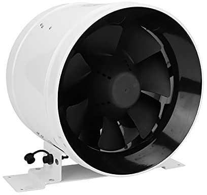 Attic Exhaust Fan, 10Inch Attic Gable Dust Fan High Pressure 1065 CFM Window Exhaust Fan Ventilation Exhaust Fan with Adjustable Speed Controller for Sheds, Attics, Workshops