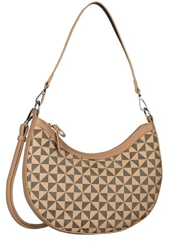 Gabor bags Meria Damen Hobo Bag Schultertasche Mittelgroß Schwarz