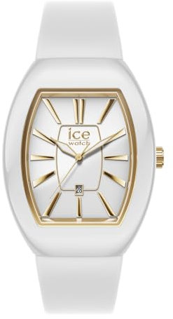 Ice-Watch - ICE boliday Dome White gold - Montre blanche pour femme avec bracelet en silicone - 024034 (Small)