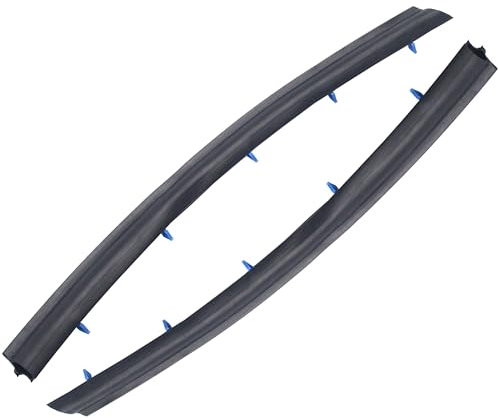INLY Türdichtung Gummidichtung Gummitürdichtung Gummiabdeckung Türdichtgummi Tür Vorne Links + Rechts kompatibel mit Transporter T5 T6 T7 7H0837565A 7H0837566A (2003->)
