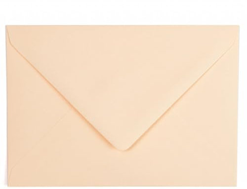 Kuvertwelt Briefumschläge DIN C6 (162x114mm) 25 Stück Lachs Nassklebende Umschläge für Karten und Einladungen – Umschläge für Geschäftspost, Büro, Hochzeit und den privaten Gebrauch