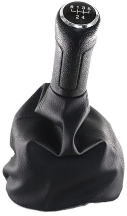 Schaltknauf Für VW Für Fox 2005 5 Gang Auto Shift Schaltknauf Hebel Gaitor Boot Abdeckung Auto Zubehör Schaltknäufe