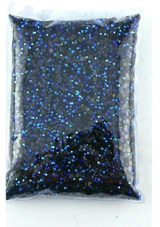 2/3/4/5/6 mm Bulk Jelly Ab Resin Nicht Hot Fix Strasssteine Flache Rückseite Kristalle Strass Glitzern Russischer Kameen-Orchidee AB-5 mm 3000 Stück