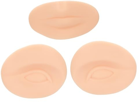 PENIKOKO Silikon Übungs Haut 3d Make up Praxis Haut Hautähnliche Textur Hautfarbig Für Permanent Make up Tattoo Training Mit Beidseitigem Übungsbereich