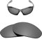 Oak&ban Verres de rechange polarisés effet miroir pour lunettes de soleil Oakley Monster Dog - - Taille Unique