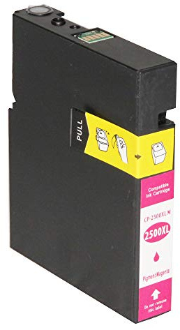 ABC Alternativ Tintenpatrone für Canon PGI 2500XL Magenta für Maxify iB4050 iB4150 MB5050 MB5150 MB5155 MB5350 MB5450 MB5455