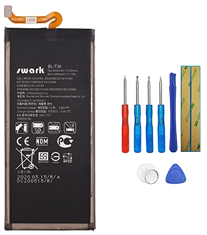 Swark Batterie BL-T39 compatible avec LG G7/G7 ThinQ G710 avec outils