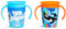 Munchkin Miracle 360 Wildlove Sippy Cup, 6 Oz, 2 Pack, Orca/Polar Bear
