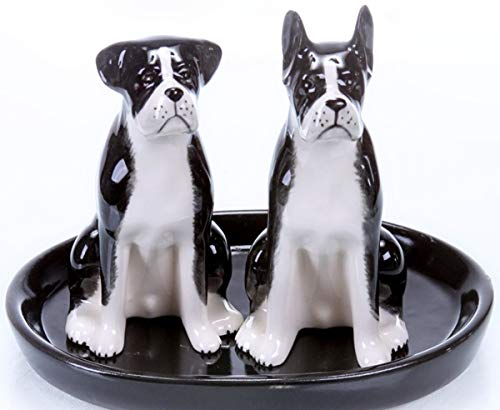Ensemble salière et poivrière en céramique pour chien
