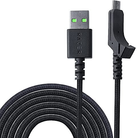 HUIYUN Câble de charge USB compatible avec Razer Lancehead Wireless Gaming Mouse RZ01-02120100-R3U1