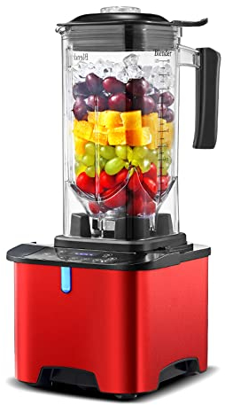 MNSRRN Blending Ice Crusher, Countertop Blender 1500W, High Power High Speed Blender for Crushing Ice, Frozen Desserts, Soups