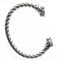 GelConnie Viking Bracelet for Men Thor's Hammer Bracelet Norse Bracelet Viking Arm Rings for Women Stainless Steel Biker Bracelet Viking Dragon Bracelet, 6.5 to 8.6 inches, Stainless Steel, no