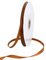 TONIFUL Satinband Warmbraun 10mm, 91 Meters Dekoration Geschenkband Fein Schleifenband, Stoffband für Hochzeit, Taufe und Geburtstag Geschenke Der Valentinstag Verpackung von Geschenken