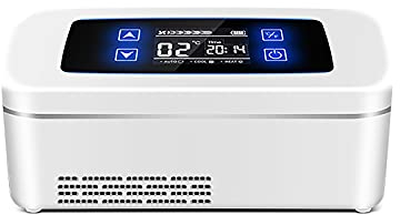 Frigoríficos Caja de refrigerador portátil con enfriador de insulina, mini refrigerador para automóvil, para automóvil, viaje, refrigerador para medicamentos en el hogar, refrigerador de temperat