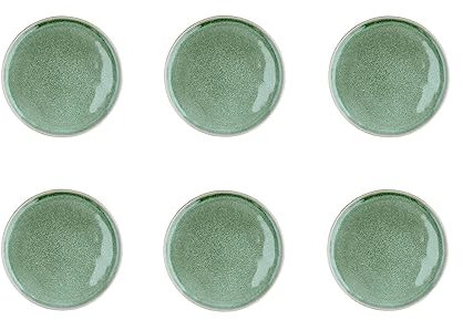 Bjorn Assiette MAGMA Ø20cm - 6 pièces - Menthe