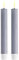 ReWu Deluxe Homeart Stabkerze 2 Stück 15 cm - Dust Blue