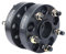 Spurverbreiterung 2/4 - PCD 5x120 bis 5x100 5x108 5x114.3 5x112 Spurplatten (Color : 2PCS 25mm Black)
