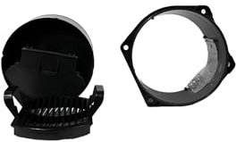 ScarMaxx - Entwässerungsrinne Endstück - aus Kunststoff - Vertikale Ablaufanschluss mit Siphon - Geruchsverschluss für 110er KG-Rohr - Passend für die Unterseite - Anschluss an KG-Rohr Ø 110mm DN110