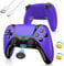 AUGEX Ymir Controller for PS4 Controller, PC Controller Compatible with PS4/Slim/Pro/Steam/PC/Tesla/TV, Gamepad for Playstation 4 Controller with 2 Back Paddles - Purple