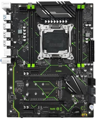 Tuesoa Carte Mère E5 MR9A V1.0 X99 Prenant en Charge Les Processeurs LGA 2011-3 Xeon E5 V3 V4, la RAM DDR4 à Quatre Canaux, la Mémoire ATX NVME M.2.