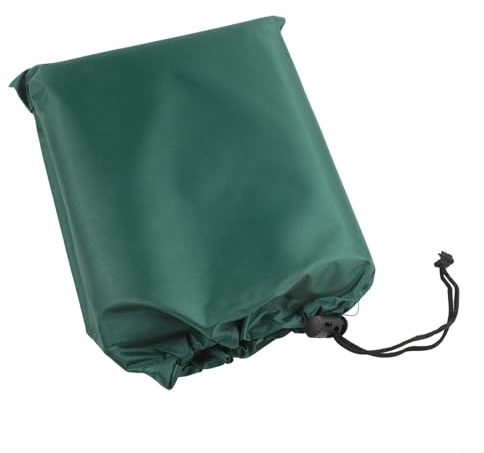 Yuanpgky Outdoor-Schaukel-Abdeckung für Terrasse und Innenhof, 210D wasserdichtes, silberbeschichtetes Oxford-Gewebe, regenfest, Sonnenschutz für Zweisitzer, Dreisitzer (dunkelgrün)