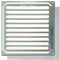 Brinox B73010A - Rejilla con mosquitera (15 x 15 cm) color aluminio