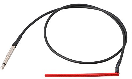 LYWS Piezo-Tonabnehmer für Ukulele, 50 mm, Rot