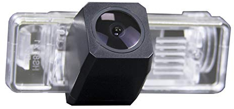 Farb Rückfahrkamera integriert in die Nummernschildbeleuchtung LED Kennzeichenbeleuchtung Kamera mit Distanzlinien für Viano Vito & Sprinter W639 2004-2012