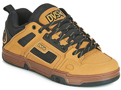 DVS Herren Comanche Skate-Schuh, Chamois Black Gum Nubuck, 48.5 EU